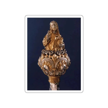 VUYSTINCK, Johannes - Ceremonial staff (Artwork) STICKER Vinyl Die-Cut Decal White Die-Cut 3 Inch - The Sticker Space