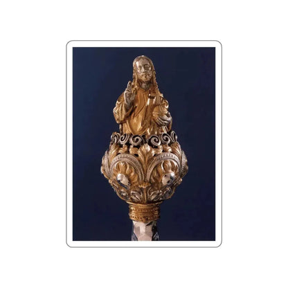 VUYSTINCK, Johannes - Ceremonial staff (Artwork) STICKER Vinyl Die-Cut Decal White Die-Cut 5 Inch - The Sticker Space