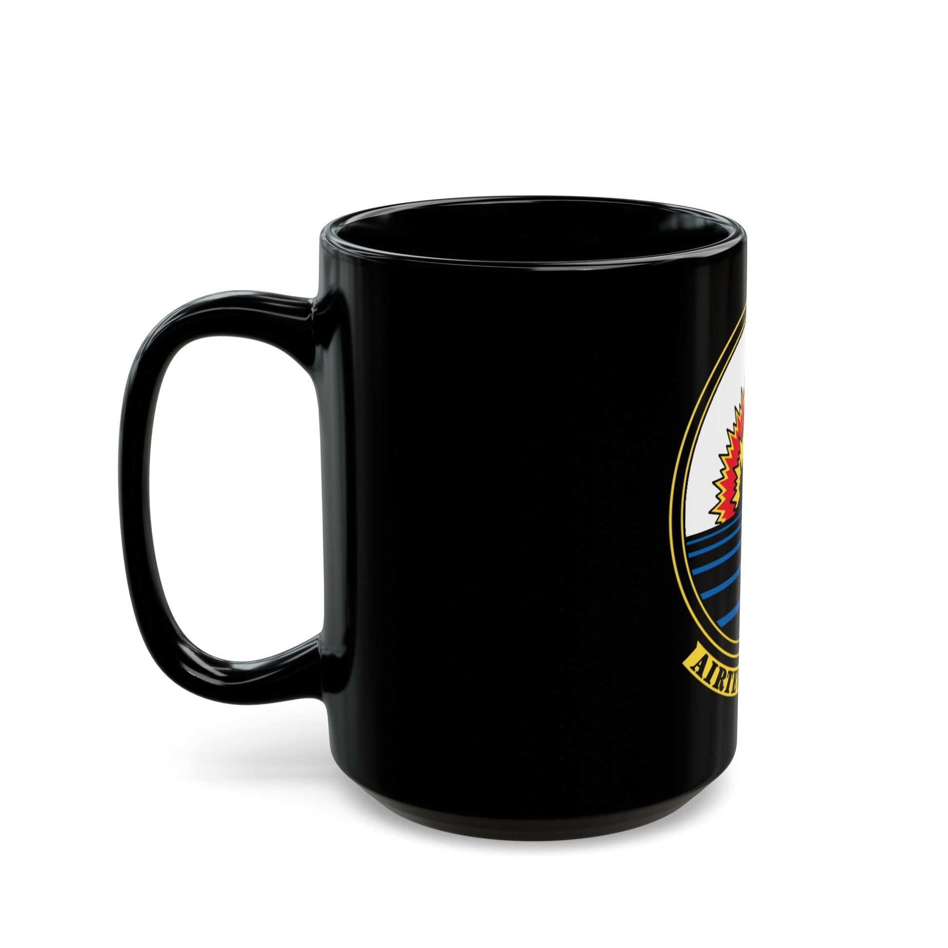 VX 1 Pioneers (U.S. Navy) Black Coffee Mug-The Sticker Space