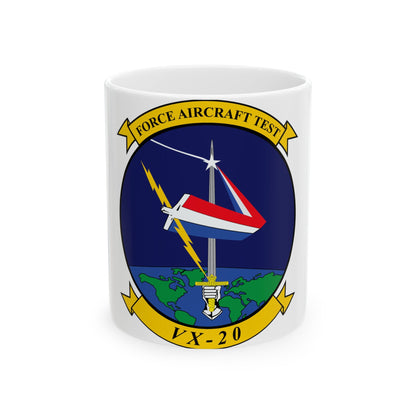 VX 20 Force (U.S. Navy) White Coffee Mug-11oz-The Sticker Space