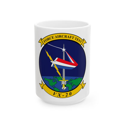 VX 20 Force (U.S. Navy) White Coffee Mug-15oz-The Sticker Space
