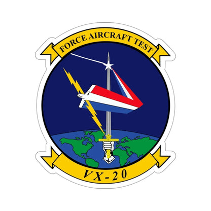 VX 20 Force (U.S. Navy) STICKER Vinyl Die-Cut Decal 4 Inch - The Sticker Space