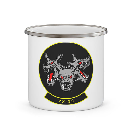 VX 30 Bloodhounds (U.S. Navy) Enamel Mug 12oz-12oz-The Sticker Space