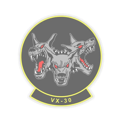 VX 30 Bloodhounds (U.S. Navy) STICKER Vinyl Kiss-Cut Decal 3 Inch Transparent - The Sticker Space