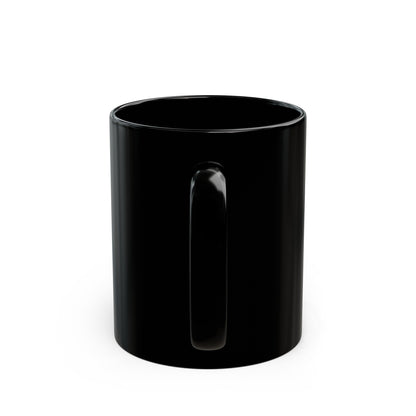 VXE 6 Puckered Penguins (U.S. Navy) Black Coffee Mug-The Sticker Space