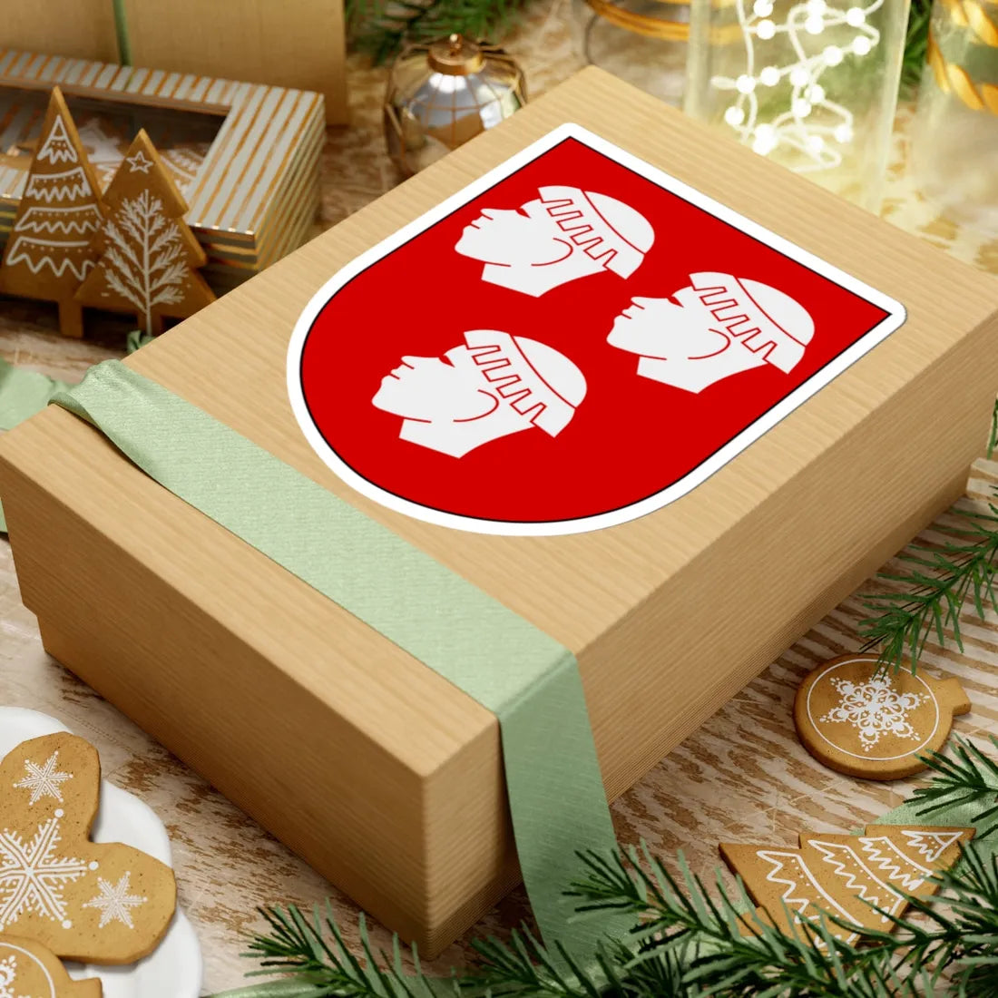 Växjö stift vapen (Sweden) (Coat of Arms) STICKER Vinyl Kiss-Cut Decal - The Sticker Space