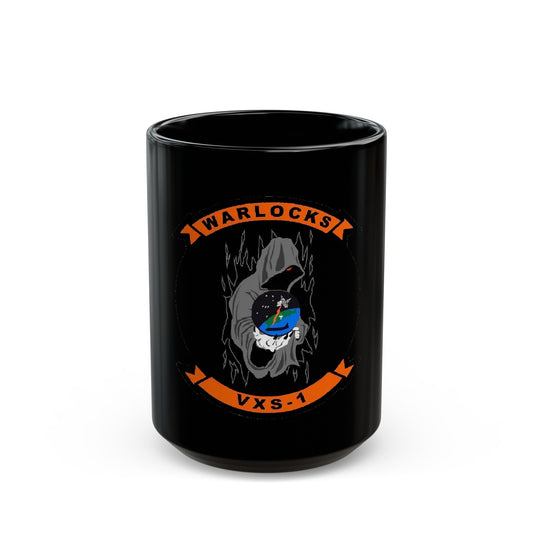 VXS 1 Warlocks (U.S. Navy) Black Coffee Mug-15oz-The Sticker Space