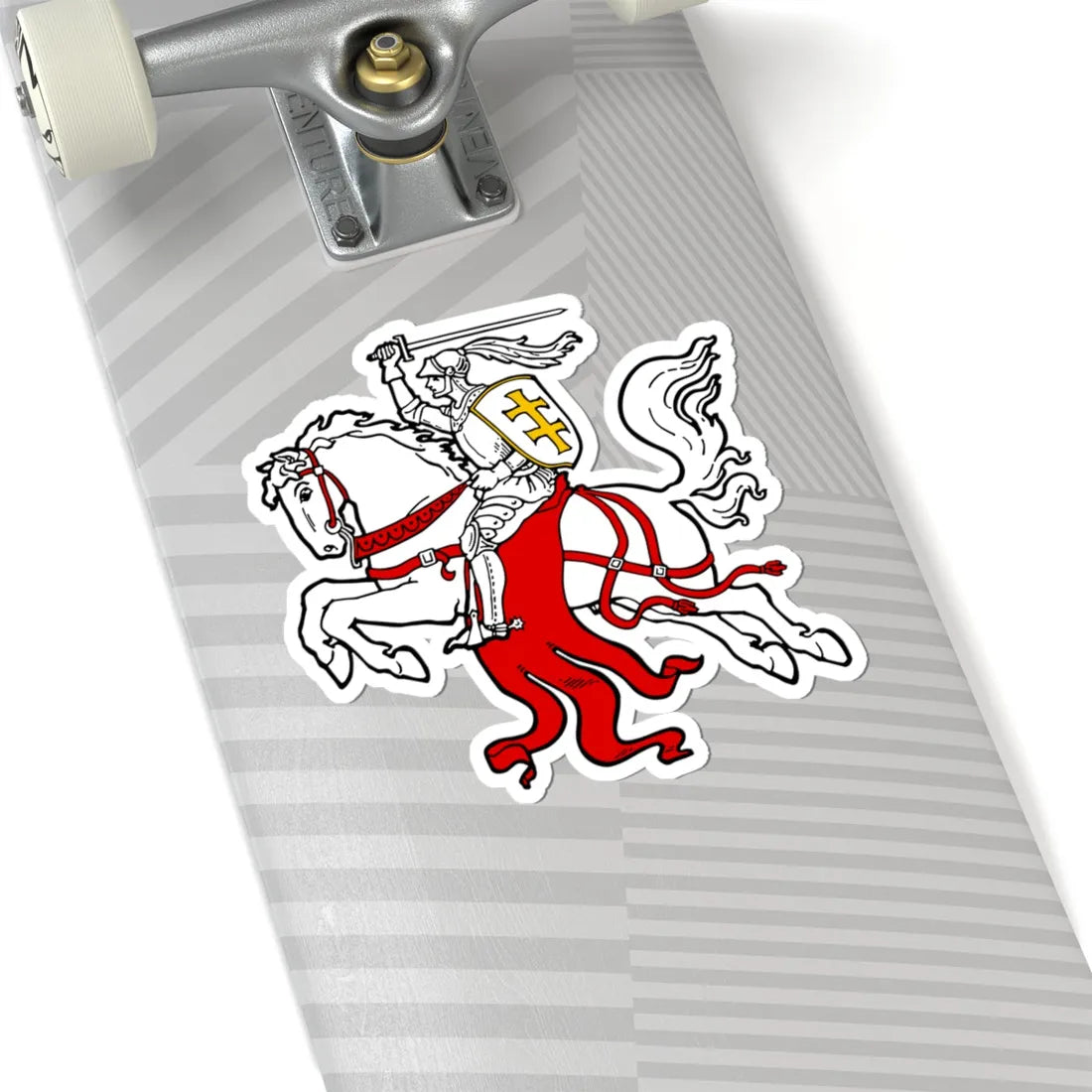 Vytis of Antanas Žmuidzinavičius 1917 (Lithuania) (Coat of Arms) STICKER Vinyl Kiss-Cut Decal - The Sticker Space