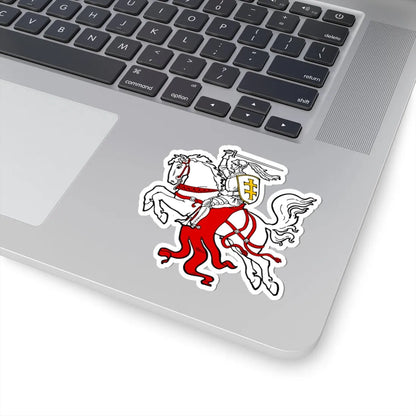 Vytis of Antanas Žmuidzinavičius 1917 (Lithuania) (Coat of Arms) STICKER Vinyl Kiss-Cut Decal - The Sticker Space