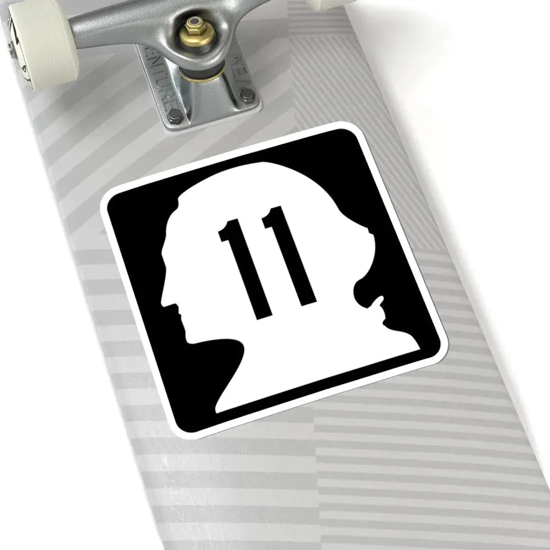 WA-11 (Washington) (Road Sign) STICKER Vinyl Kiss-Cut Decal - The Sticker Space