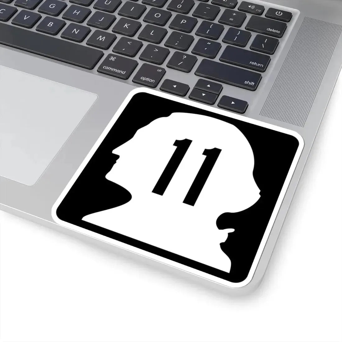 WA-11 (Washington) (Road Sign) STICKER Vinyl Kiss-Cut Decal - The Sticker Space