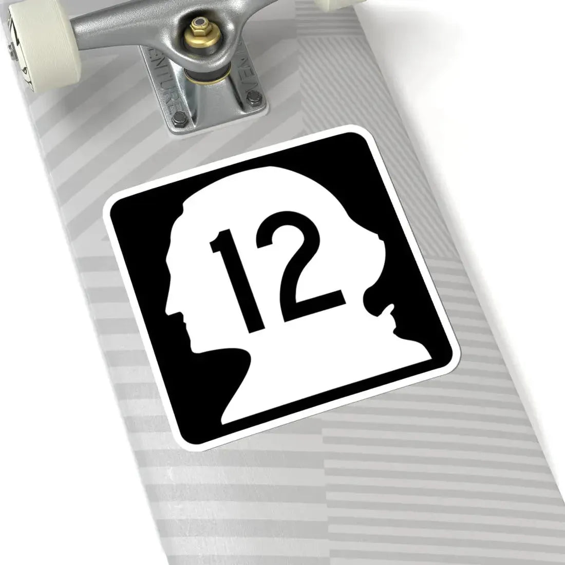 WA-12 (Washington) (Road Sign) STICKER Vinyl Kiss-Cut Decal - The Sticker Space