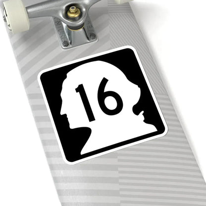 WA-16 (Washington) (Road Sign) STICKER Vinyl Kiss-Cut Decal - The Sticker Space