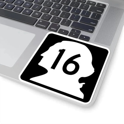 WA-16 (Washington) (Road Sign) STICKER Vinyl Kiss-Cut Decal - The Sticker Space