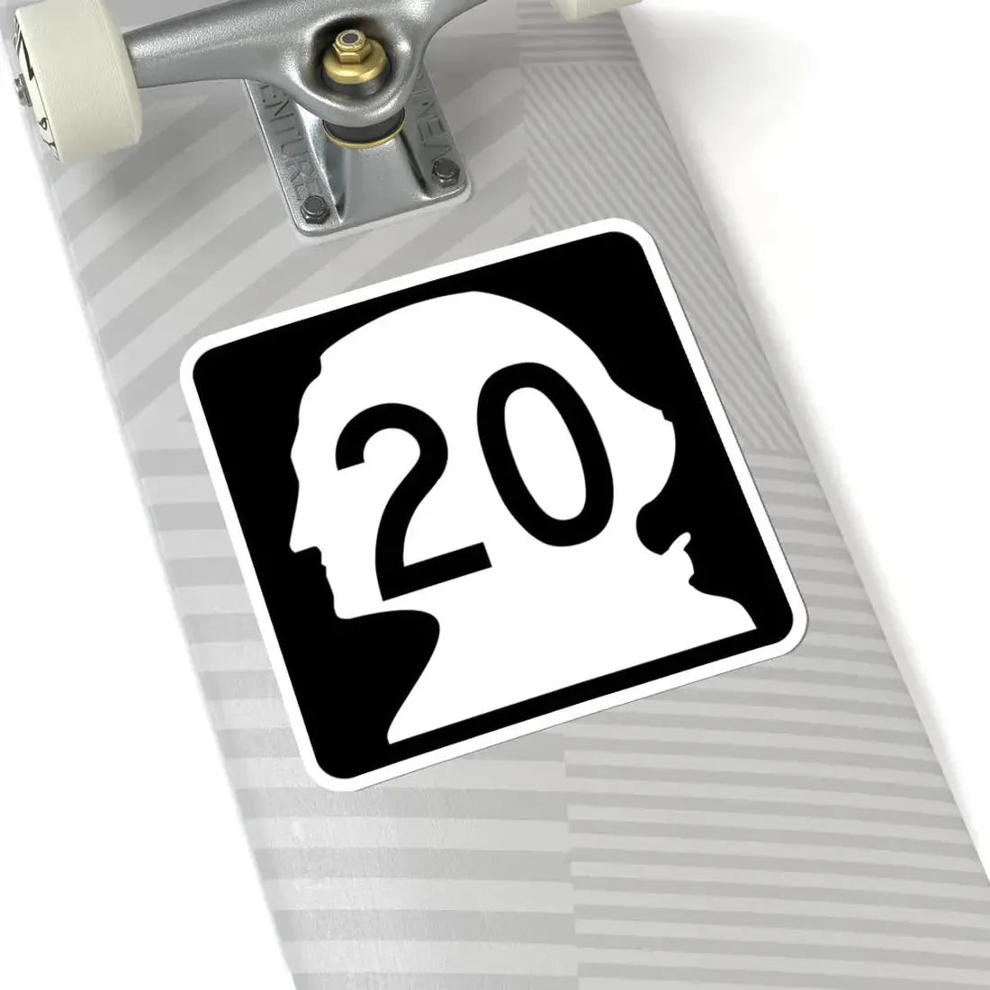 WA-20 (Washington) (Road Sign) STICKER Vinyl Kiss-Cut Decal - The Sticker Space