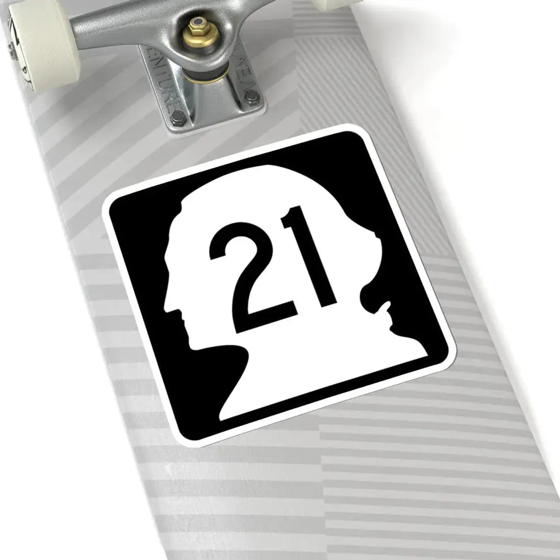 WA-21 (Washington) (Road Sign) STICKER Vinyl Kiss-Cut Decal - The Sticker Space