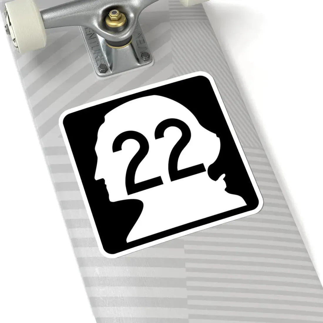 WA-22 (Washington) (Road Sign) STICKER Vinyl Kiss-Cut Decal - The Sticker Space