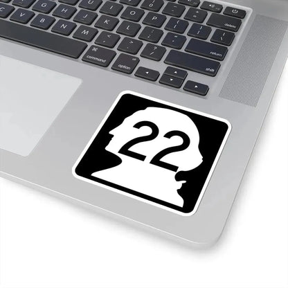 WA-22 (Washington) (Road Sign) STICKER Vinyl Kiss-Cut Decal - The Sticker Space
