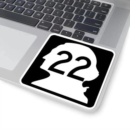 WA-22 (Washington) (Road Sign) STICKER Vinyl Kiss-Cut Decal - The Sticker Space