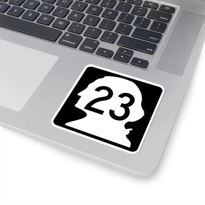 WA-23 (Washington) (Road Sign) STICKER Vinyl Kiss-Cut Decal - The Sticker Space
