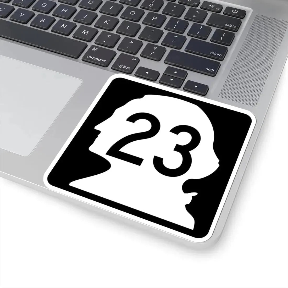 WA-23 (Washington) (Road Sign) STICKER Vinyl Kiss-Cut Decal - The Sticker Space