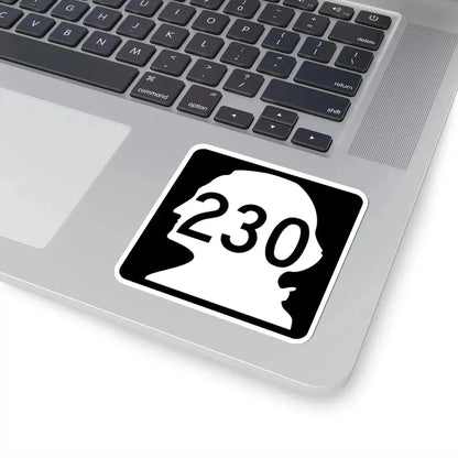 WA-230 (Washington) (Road Sign) STICKER Vinyl Kiss-Cut Decal - The Sticker Space