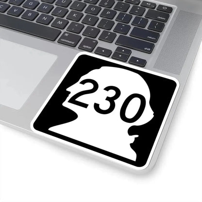 WA-230 (Washington) (Road Sign) STICKER Vinyl Kiss-Cut Decal - The Sticker Space