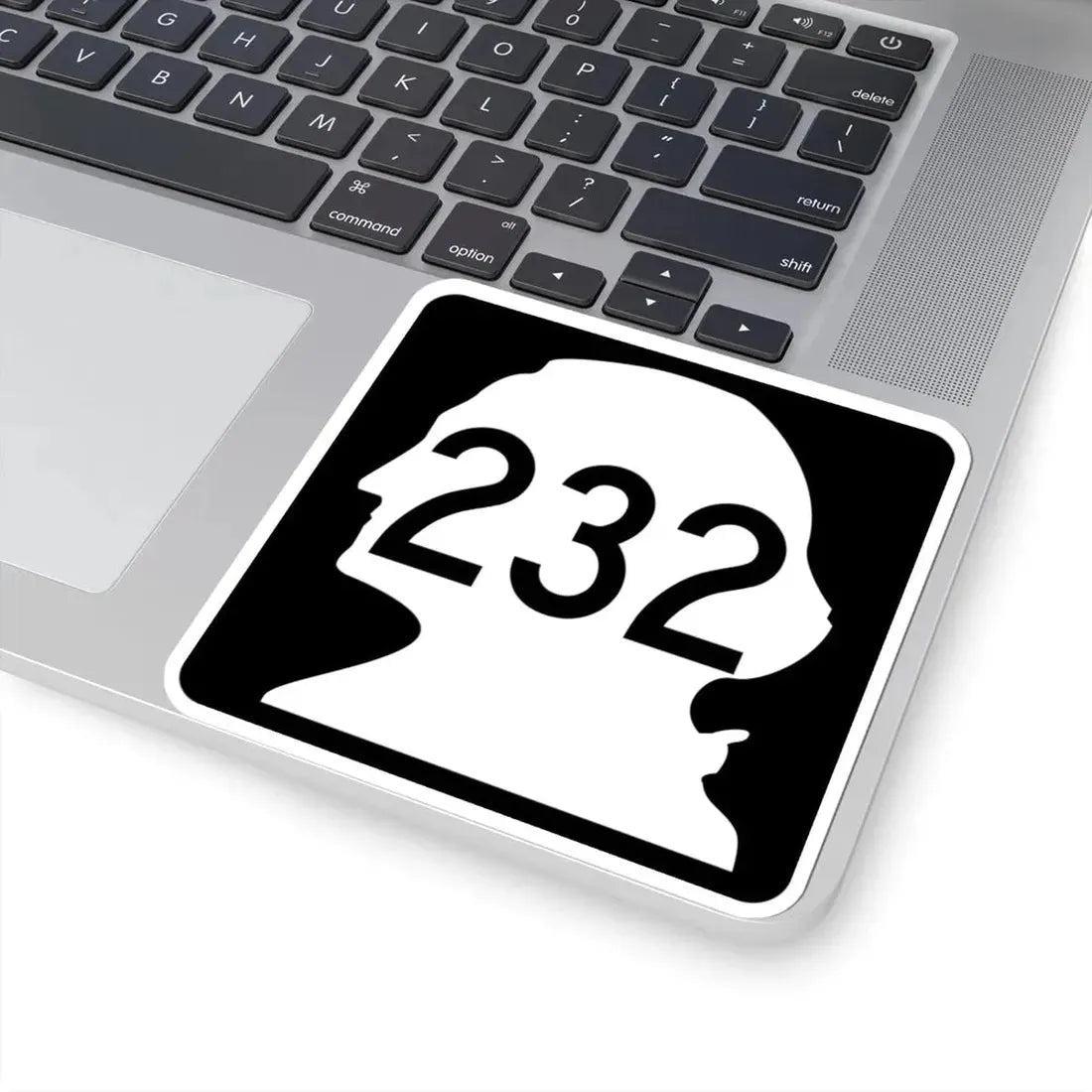 WA-232 (Washington) (Road Sign) STICKER Vinyl Kiss-Cut Decal - The Sticker Space