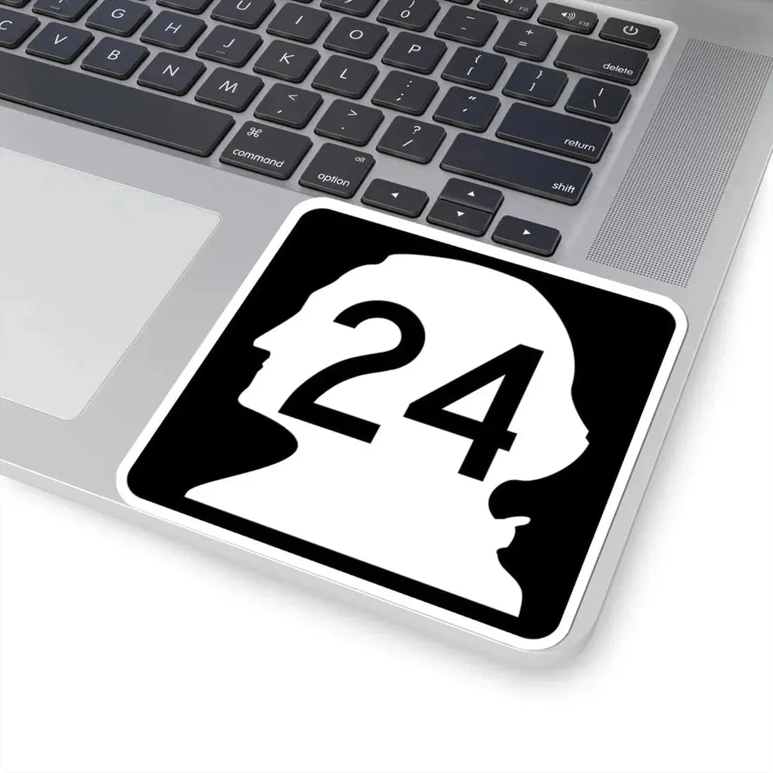 WA-24 (Washington) (Road Sign) STICKER Vinyl Kiss-Cut Decal - The Sticker Space