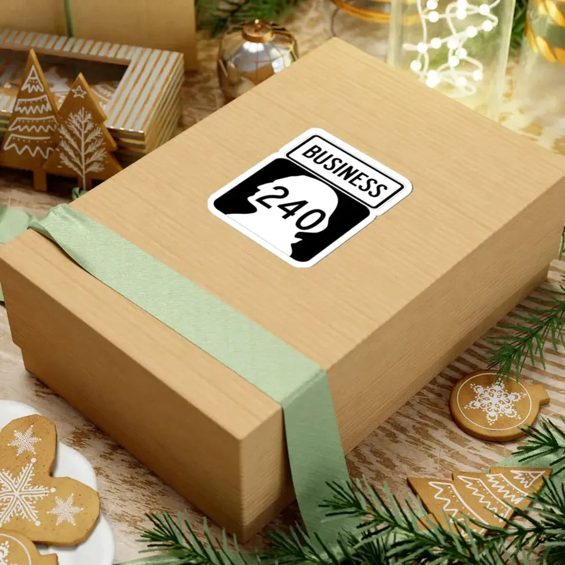 WA-240 Business (Washington) (Road Sign) STICKER Vinyl Kiss-Cut Decal - The Sticker Space