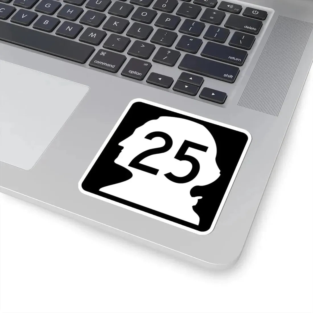 WA-25 (Washington) (Road Sign) STICKER Vinyl Kiss-Cut Decal - The Sticker Space