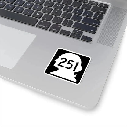WA-251 (Washington) (Road Sign) STICKER Vinyl Kiss-Cut Decal - The Sticker Space