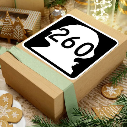 WA-260 (Washington) (Road Sign) STICKER Vinyl Kiss-Cut Decal - The Sticker Space