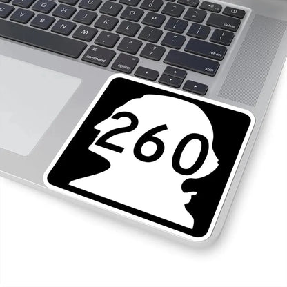 WA-260 (Washington) (Road Sign) STICKER Vinyl Kiss-Cut Decal - The Sticker Space