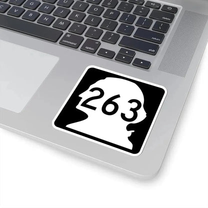WA-263 (Washington) (Road Sign) STICKER Vinyl Kiss-Cut Decal - The Sticker Space