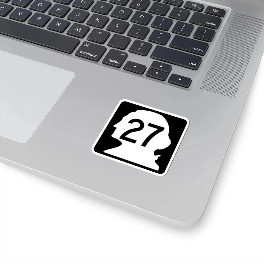 WA-27 (Washington) (Road Sign) STICKER Vinyl Kiss-Cut Decal - The Sticker Space