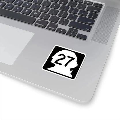 WA-27 (Washington) (Road Sign) STICKER Vinyl Kiss-Cut Decal - The Sticker Space