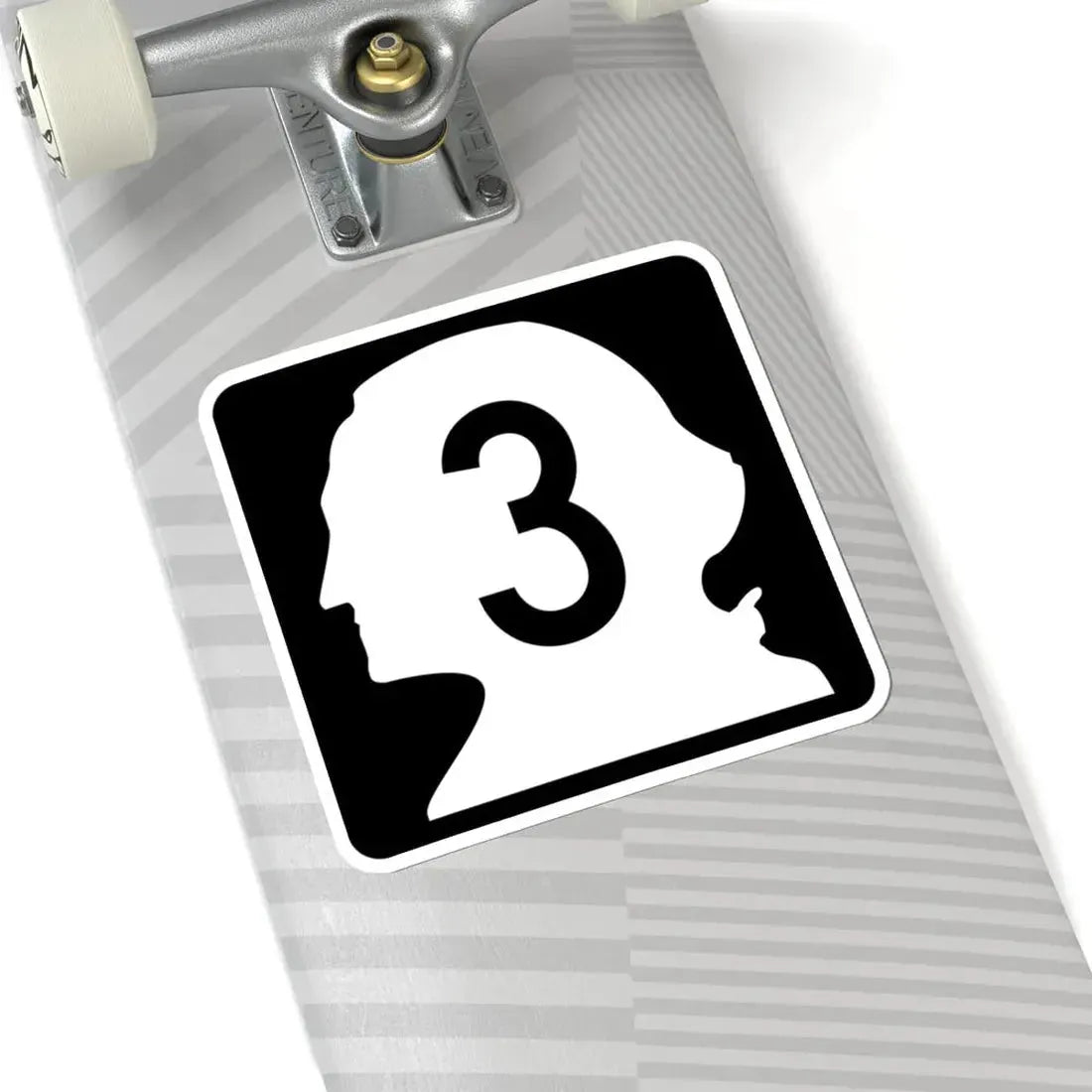 WA-3 (Washington) (Road Sign) STICKER Vinyl Kiss-Cut Decal - The Sticker Space