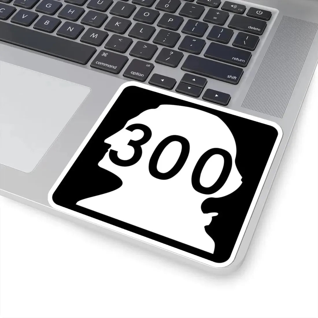 WA-300 (Washington) (Road Sign) STICKER Vinyl Kiss-Cut Decal - The Sticker Space