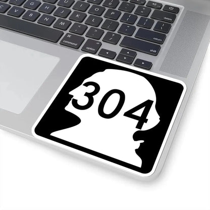 WA-304 (Washington) (Road Sign) STICKER Vinyl Kiss-Cut Decal - The Sticker Space