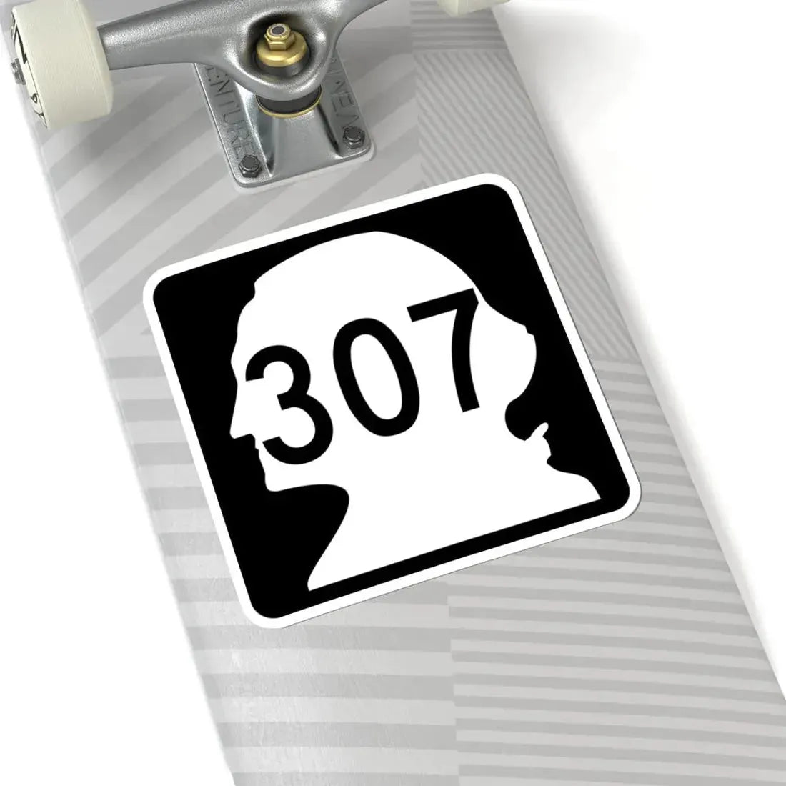 WA-307 (Washington) (Road Sign) STICKER Vinyl Kiss-Cut Decal - The Sticker Space