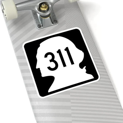 WA-311 (Washington) (Road Sign) STICKER Vinyl Kiss-Cut Decal - The Sticker Space