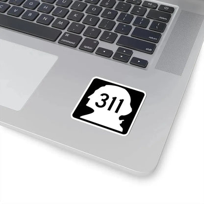 WA-311 (Washington) (Road Sign) STICKER Vinyl Kiss-Cut Decal - The Sticker Space