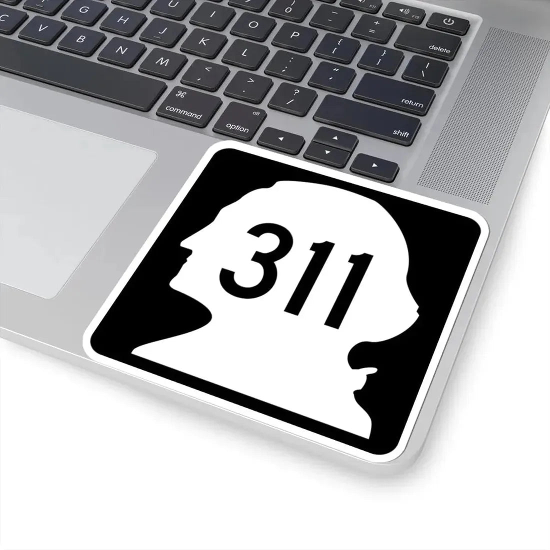 WA-311 (Washington) (Road Sign) STICKER Vinyl Kiss-Cut Decal - The Sticker Space