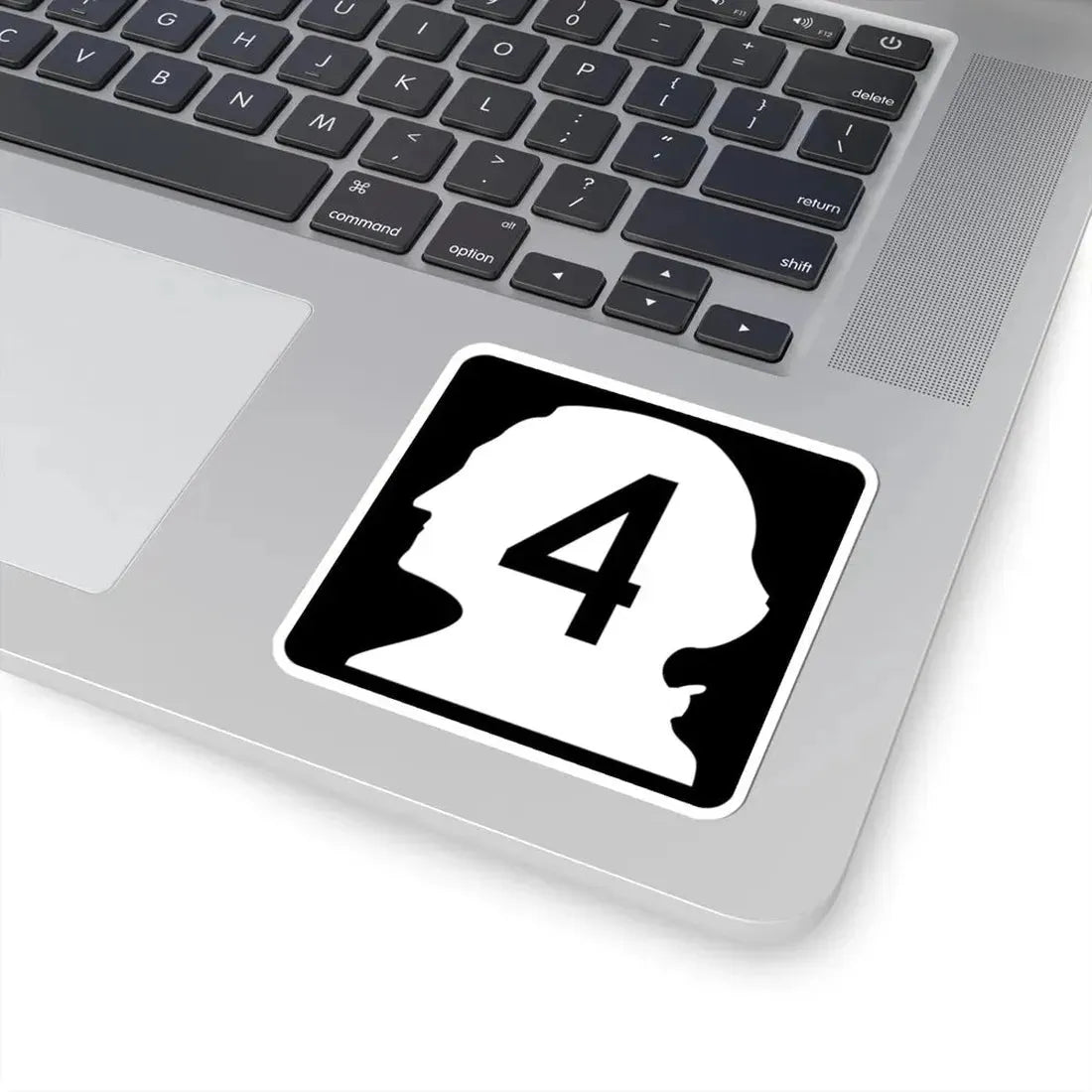 WA-4 (Washington) (Road Sign) STICKER Vinyl Kiss-Cut Decal - The Sticker Space