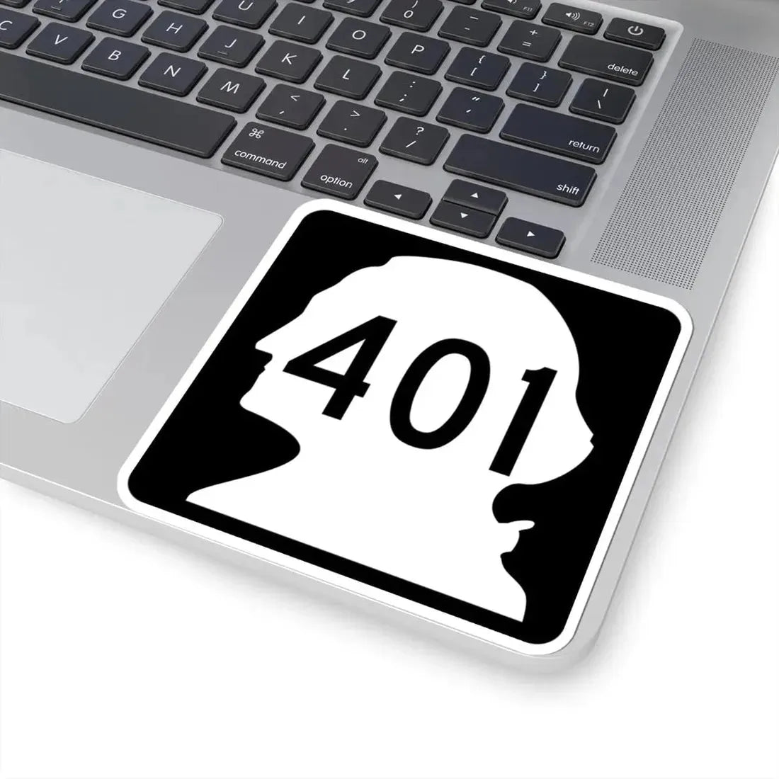 WA-401 (Washington) (Road Sign) STICKER Vinyl Kiss-Cut Decal - The Sticker Space
