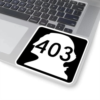 WA-403 (Washington) (Road Sign) STICKER Vinyl Kiss-Cut Decal - The Sticker Space