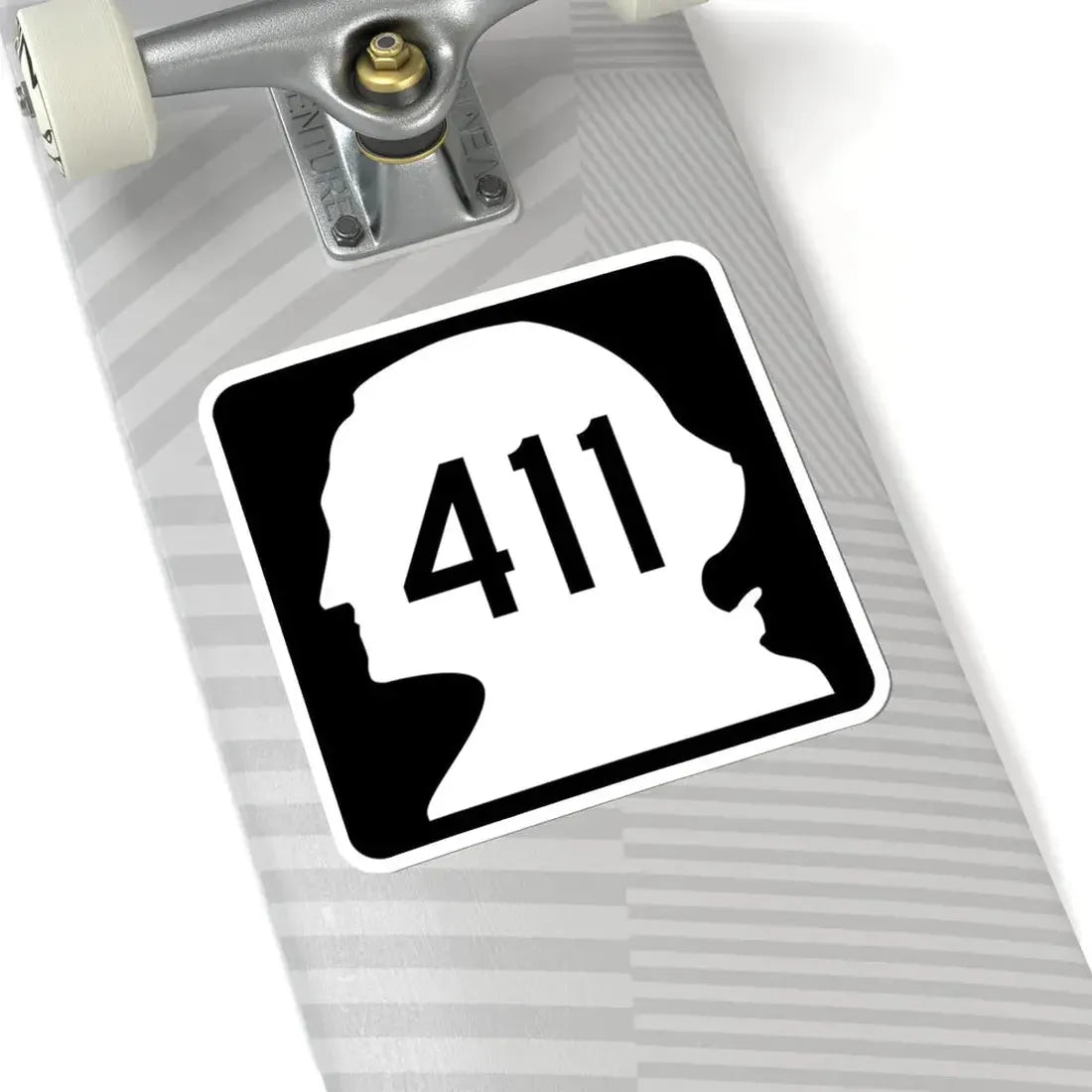 WA-411 (Washington) (Road Sign) STICKER Vinyl Kiss-Cut Decal - The Sticker Space