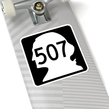 WA-507 (Washington) (Road Sign) STICKER Vinyl Kiss-Cut Decal - The Sticker Space