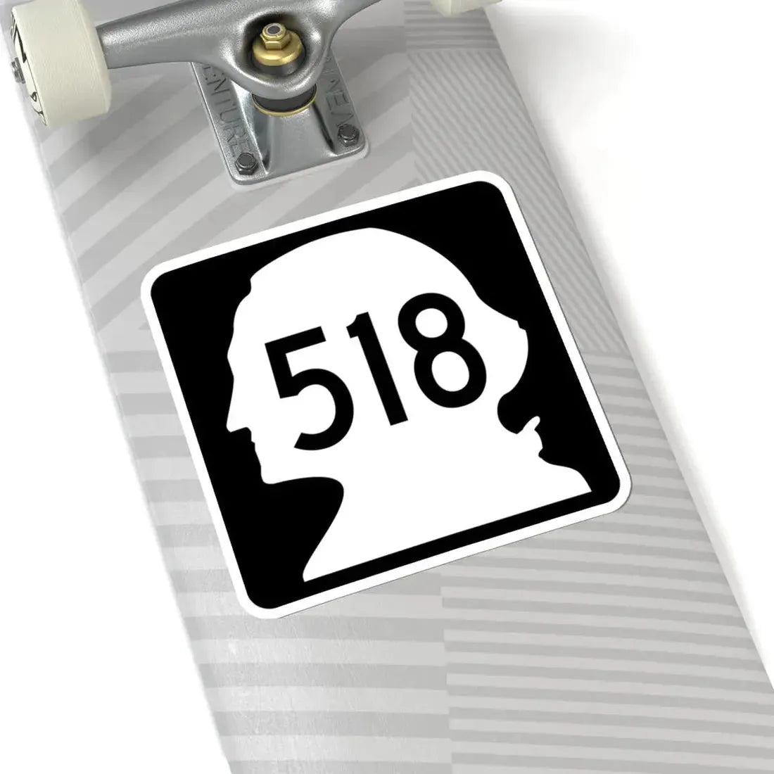 WA-518 (Washington) (Road Sign) STICKER Vinyl Kiss-Cut Decal - The Sticker Space